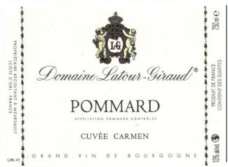 Latour-Giraud Pommard Cuvée Carmen 1er Cru 